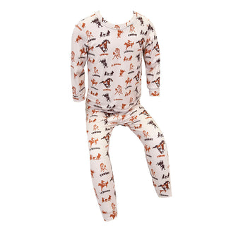 Pijama para niño con caballos