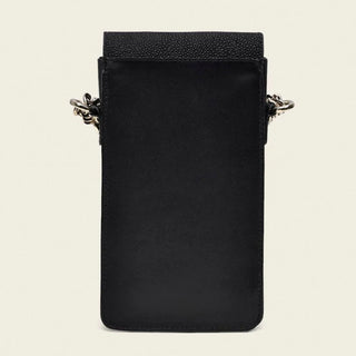 porta celular negro