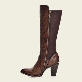 botas largas con cierre para mujer