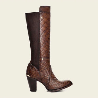 bota casual cuadra para mujer