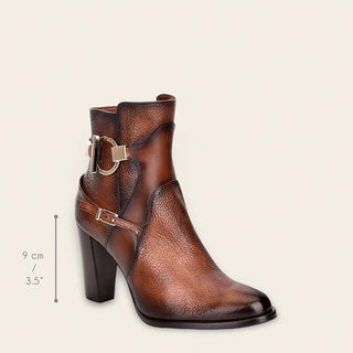 botines con altura de tacon de 9 cm
