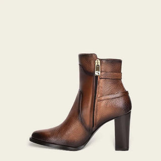 botines con cierre lateral para mujer