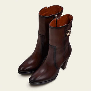 botines casuales cuadra para mujer