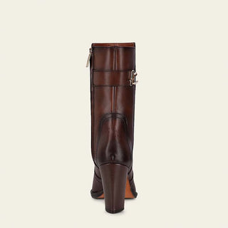 botines de piel para mujer