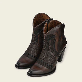 botines cuadra para mujer
