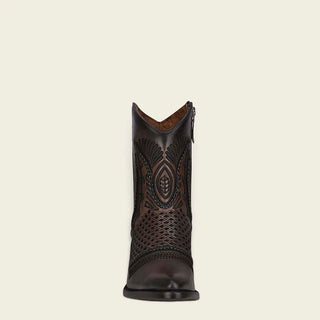 botin cuadra color cafe