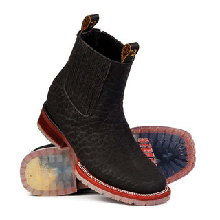 botines vaqueros piel cuello de toro