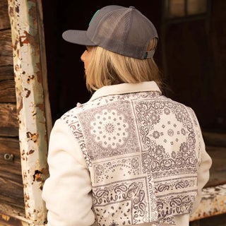 Sudadera Hooey Bandana Blanca